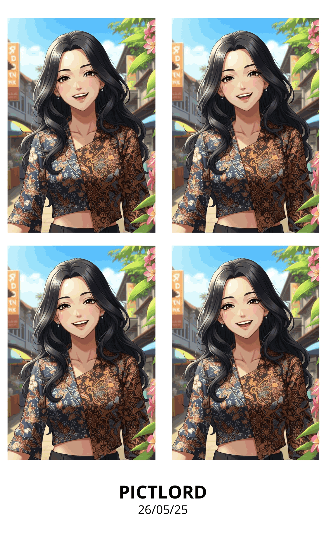 Layout E: 4 Pose